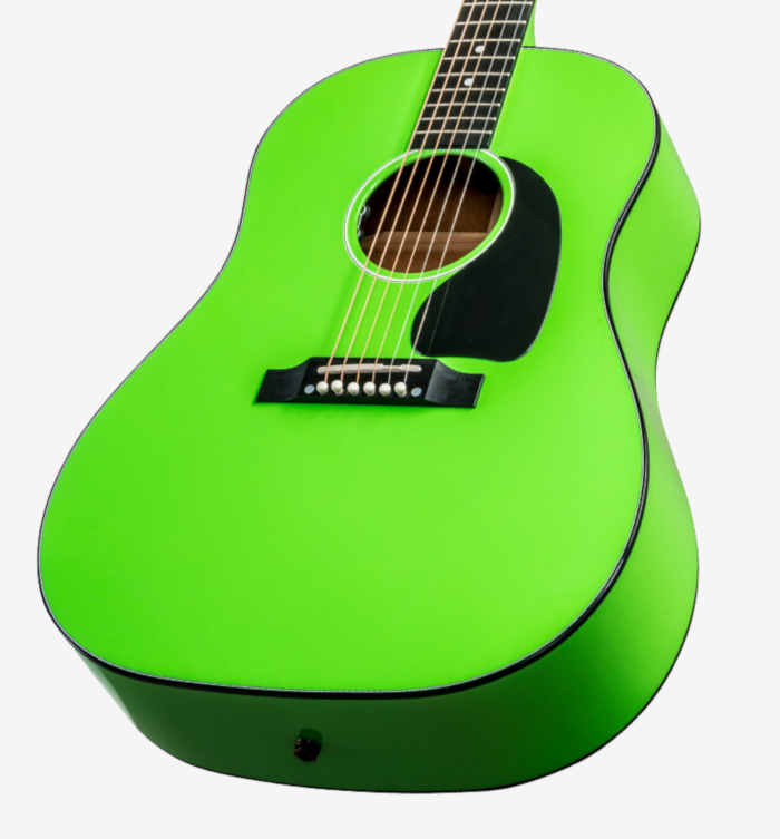 Girl with Green Guitar